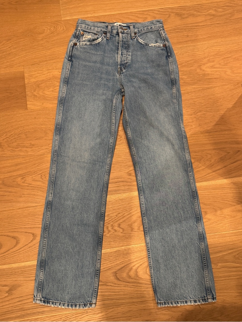 Re/Done 90s Mid Rise Loose Jeans
